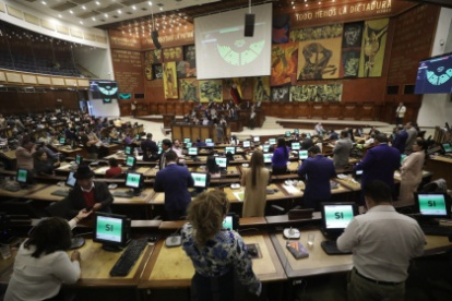 El Pleno de la Asamblea Nacional durante una de las recientes sesiones.
