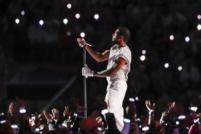 El cantante estadounidense Usher.