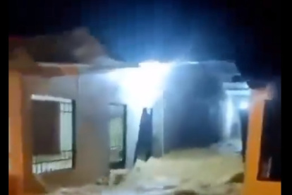 Hecho. En diferentes videos en redes sociales se alertó de la situación.