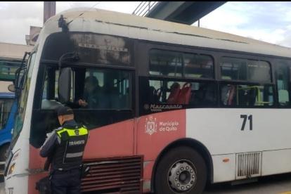 Operativo. Los funcionarios de la AMT hicieron operativos a conductores de transporte de pasajeros.