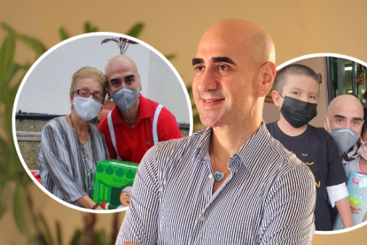 Daniel Tapia comparte su tiempo entre su trabajo y actos de amor para los demás.