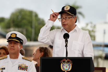 El presidente de Colombia, Gustavo Petro.