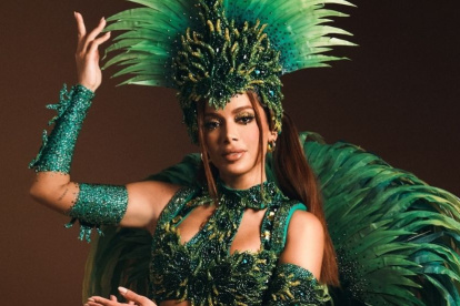 Anitta en el Carnaval 2024.