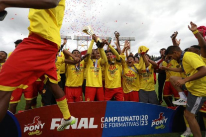 Aucas fue el campeón de la temporada 2023 en la Sub-20