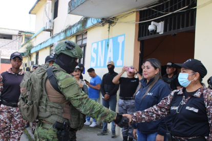 Rol. Los militares delegaron la seguridad de la cárcel al personal del SNAI.