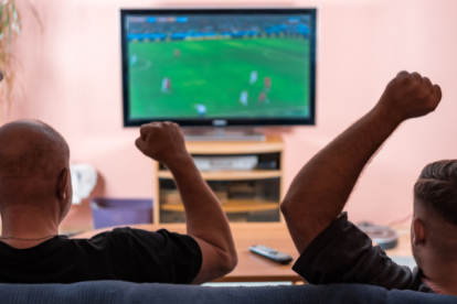 El fútbol es un buen plan, incluso en San Valentín.