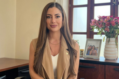 La asambleísta Lucía Jaramillo.