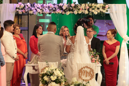 Úrsula Strenge presidió la ceremonia civil.