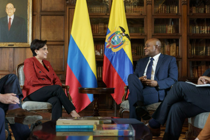 Las autoridades abordaron temas bilaterale como parte de la agenda regional de seguridad.