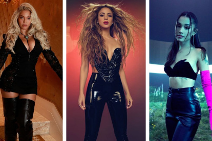 Beyoncé, Shakira y Ariana Grande.