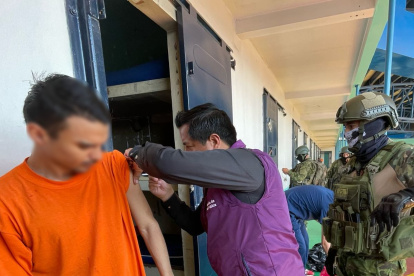 Los miembros del MSP acudieron al CRS de Cotopaxi