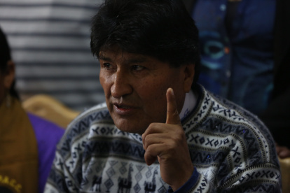 El expresidente boliviano Evo Morales, en una fotografía de archivo.