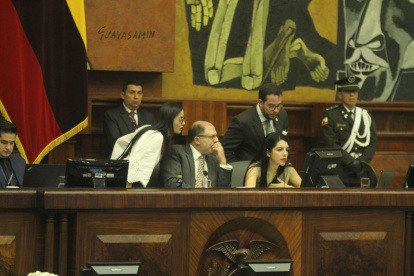 Sesión. Expectativa por la votación se generó en el Pleno, durante el debate de las reformas del COIP que plantean modificar recursos como la revisión de las sentencias en la CNJ.