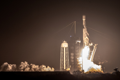Lanzamiento de Odiseo a la Luna.