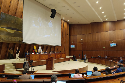 Asamblea. Una de las sesiones de la Comisión de Fiscalización.