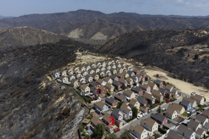 Quilpué. El barrio de Botania quedó intacto, las llamas se apagaron.
