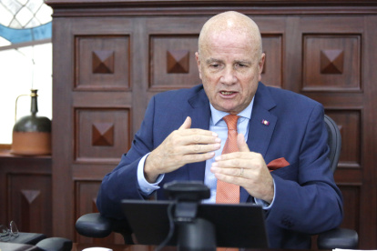 Personaje. Alfredo Borrero, exvicepresidente de Ecuador.