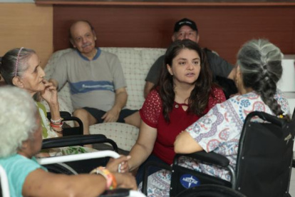 Los adultos mayores pertenecen a la Fundación Clemencia
