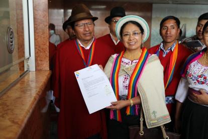 Mariana Yumbay en una foto de archivo.