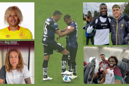 Los futbolistas son personajes que llaman la atención más allá de la cancha.