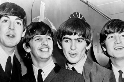 Paul McCartney, Ringo Starr, George Harrison y John Lennon.