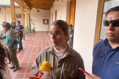 Arianna Tanca, titular del Ministerio de la Mujer y Derechos Humanos