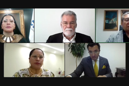 La sesión del órgano electoral se hizo de forma telemática, el 20 de febrero de 2024.