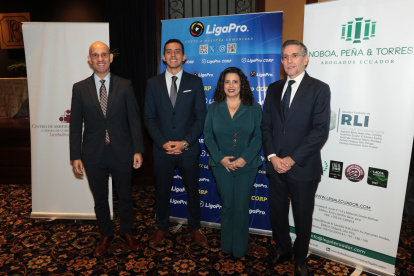 Juan Carlos Díaz-Granados, Carlos Buitrago, Lourdes Alvarado y Marcelo Torres.