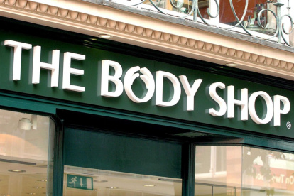 Una tienda de The Body Shop en Birmingham, Reino Unido.