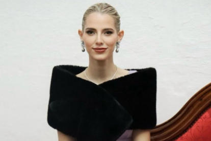 La primera dama de Ecuador, Lavinia Valbonesi.