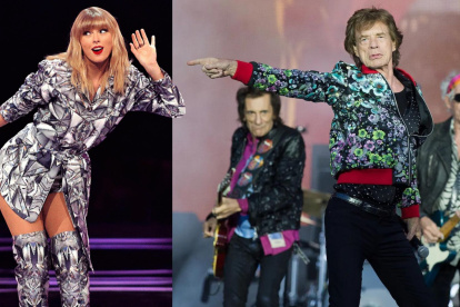 Taylor Swift (The Eras Tour), The Rolling Stones (Sixty tour).