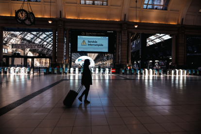 Argentina vive este miércoles 21 de febrero de 2024 un paro de 24 horas en el sector ferroviario, convocado por La Fraternidad, el más fuerte de los sindicatos que engloban a los trabajadores del tren.