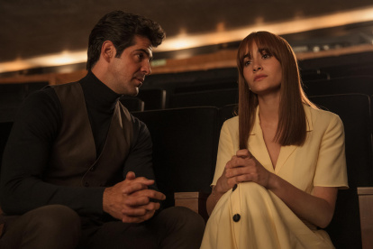 Imagen de la película "Pared con Pared", la primera protagonizada por la cantante Aitana.