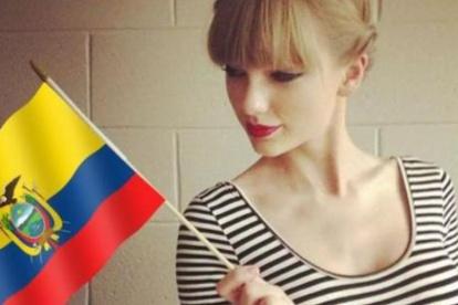 Taylor Swift y los memes de su posible concierto en Ecuador.