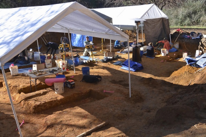 El terreno donde se encontraron los restos de las víctimas del reformatorio para jóvenes Arthur G. Dozier, en la localidad rural de Marianna