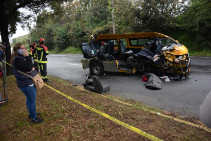 Un menor falleció en este accidente de tránsito