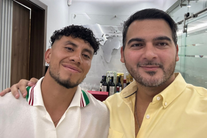 Joao Rojas pegó el camisetazo del 2024.