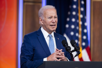 El presidente de EE.UU., Joe Biden, en una de sus recientes apariciones públicas.