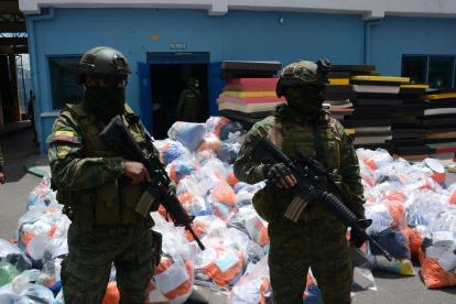 En un recorrido realizado por la prensa en la cárcel de Cotopaxi, las autoridades mostraron la situación en la que viven actualmente los presos.