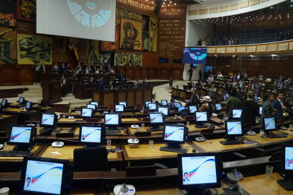 El Pleno se quedó sin cuórum tras la negativa a la moción del correísmo.