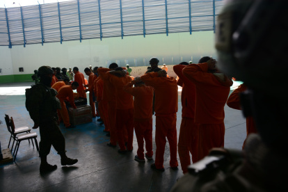 Los militares identificaron la huida de tres internos, durante un control realizado la madrugada del jueves 22 de febrero.