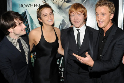 El elenco de Harry Potter.