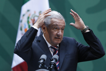 Andrés Manuel López Obrador, presidente de México.