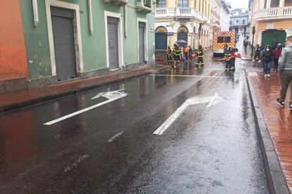 Una persona resultó herida tras un cortocircuito eléctrico en San Marcos