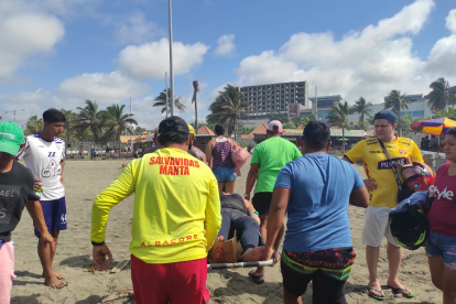 Una mujer resultó herida por la palizada