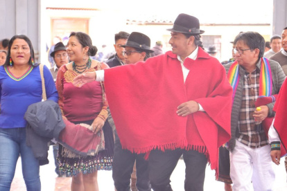 El actual presidente de la Conaie es ratificado por dos regionales de PK como precandidato presidencial.