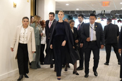 La primera dama de Ecuador cumplió su agenda de reuniones en Estados Unidos.