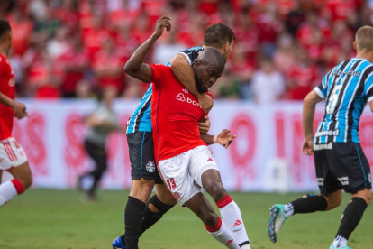 Enner Valencia fue parte de la vitoria de Inter de Porto Alegre ante Gremio