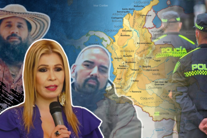 Medio de comunicación en Colombia revela como Garzón, excomisionada en Ecuador, enviaba mensajes a los policías del país vecino a los que ella capacitaba.