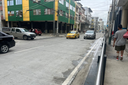 La vía se encuentra lista para el tránsito vehicular